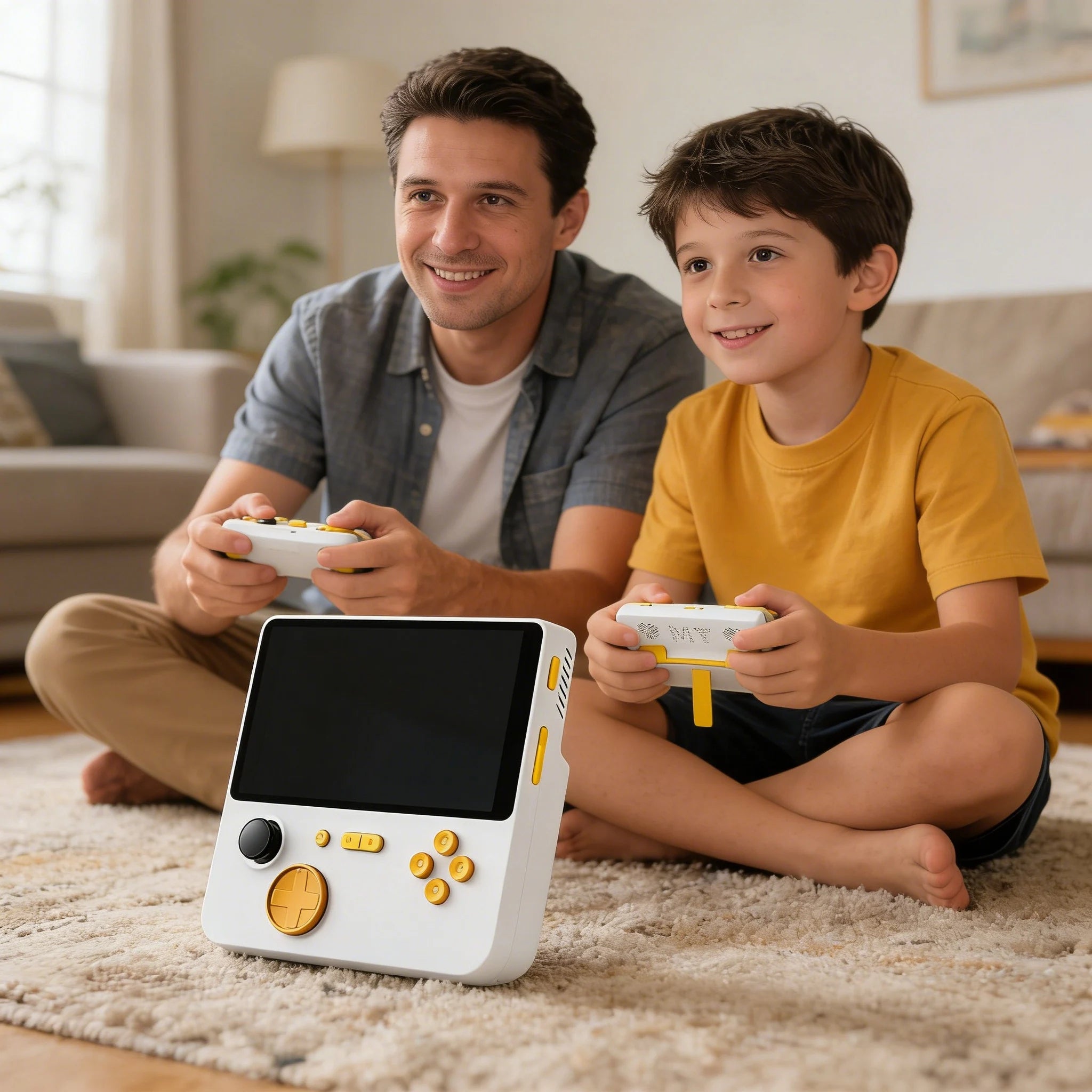 Retro Arcade Game Console Sturdy Android Handheld Game Player for Arcade Android Home Leisure and Two-Player Battle