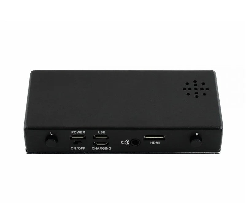 Raspberry Pi Zero WH Portable Gaming Console 2-Inch IPS Screen Built-In Speaker Headphone Jack Handheld Retro Game Player Kit