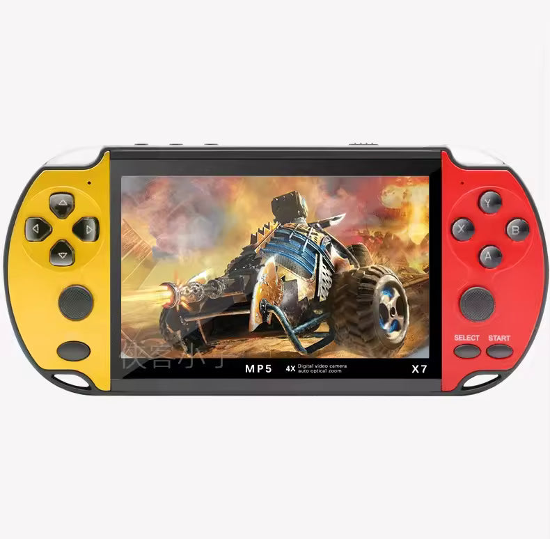 Handheld Game Console X7 4.3 Inch HD Children Retro Nostalgia 8G Handheld Game