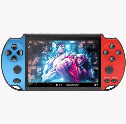 Handheld Game Console X7 4.3 Inch HD Children Retro Nostalgia 8G Handheld Game